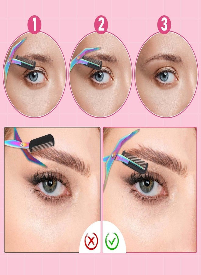 Psiriol Stainless Steel Precision Eyebrow Cutter Hair Removal - Image 5