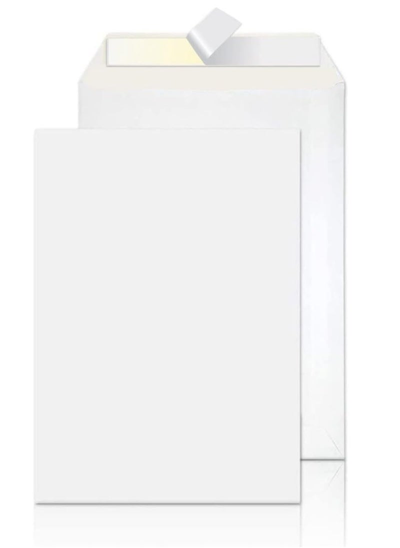MARKQ [A4] White Envelopes [250 Pack] 12.75" x 9.25" Self Sealing Mailing Envelope for Posting mailing Home Office and Ecommerce, 100gsm  - Image 3