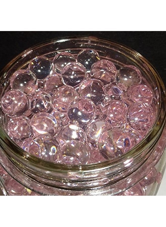 Water Beads Translucent Pink Lemonade Water Absorbing & Expanding Vase Filler Decorations Store & Release To Reduce Watering For Lucky Bamboo Plants & Flowers Fresh & Silk Florals