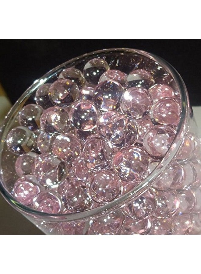 Water Beads Translucent Pink Lemonade Water Absorbing & Expanding Vase Filler Decorations Store & Release To Reduce Watering For Lucky Bamboo Plants & Flowers Fresh & Silk Florals