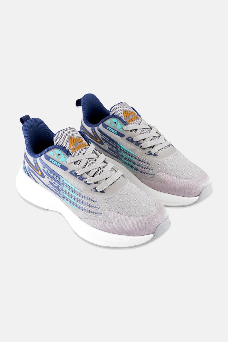 RBX أحذية رياضية تدريبية للرجال بشعار العلامة التجارية، متعددة الألوان - Image 1