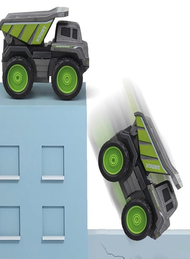 AHBHT New Plastic Excavator Bulldozer Truck Construction Toys Engineer Vehicle Trucks Pushdozer Toy for Kids (MultiCoor) (783-223-Black_Excavator) - Image 3