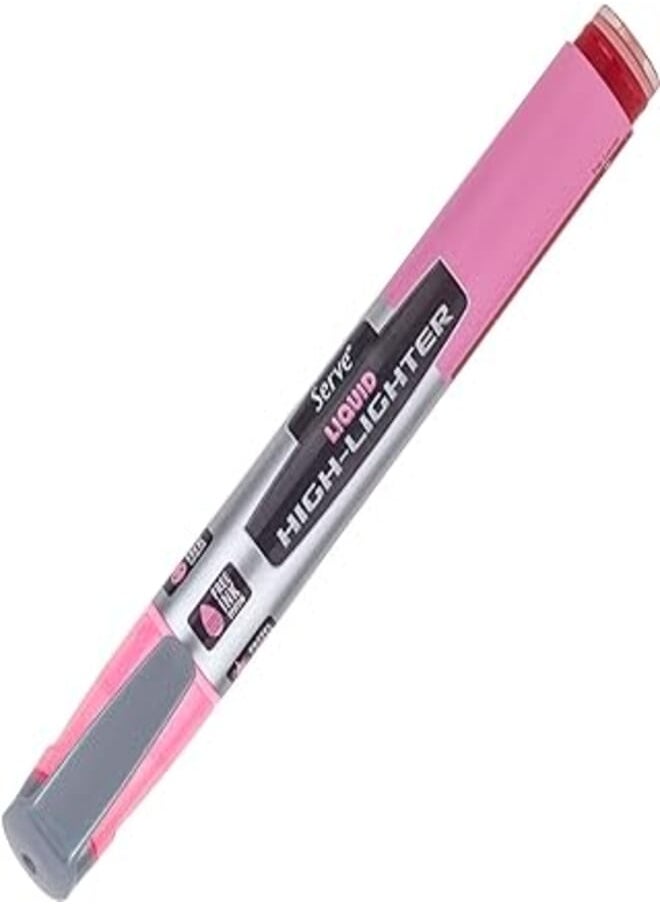 Serve - Serve SV-LKTFPP Liquid Highlighter - Red - Image 1
