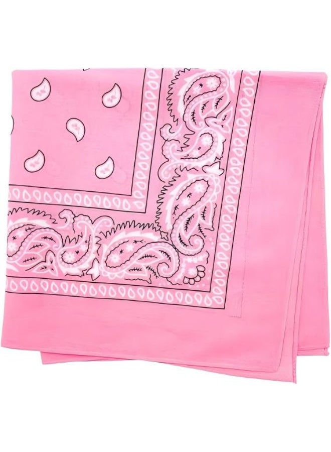 Beauenty Vintage Printed Headscarf Pink - Image 2