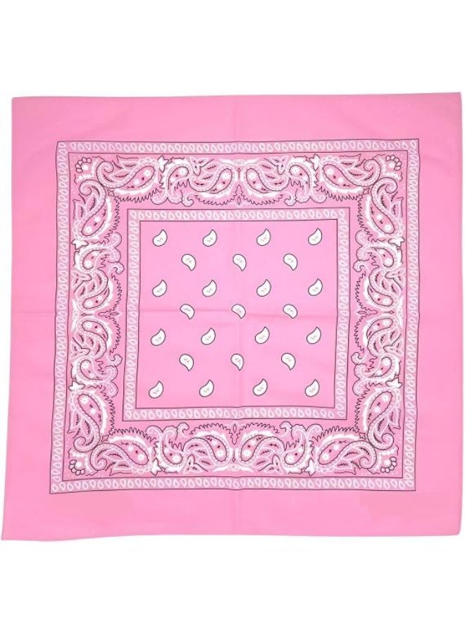 Beauenty Vintage Printed Headscarf Pink - Image 3