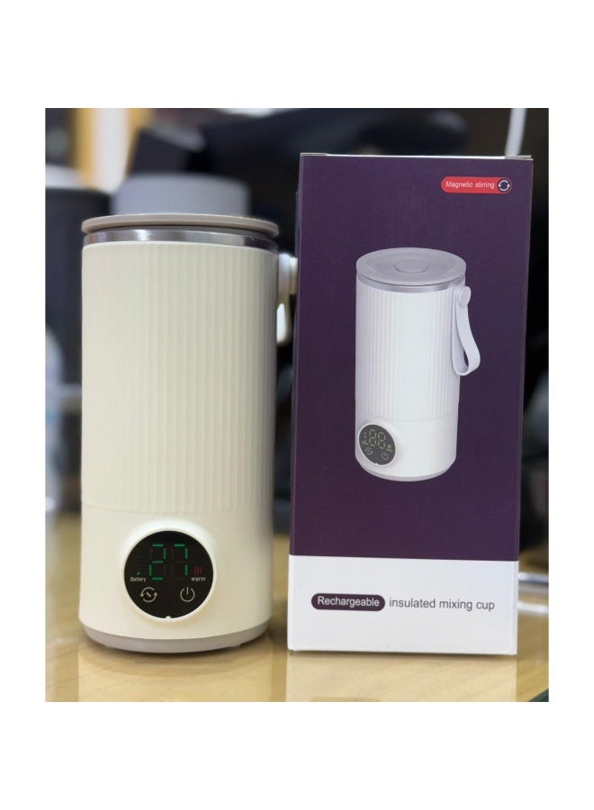 Tradeo Rechargeable Insulated Magnetic Mixing Cup with Temperature Control & Auto Stirring - Image 4
