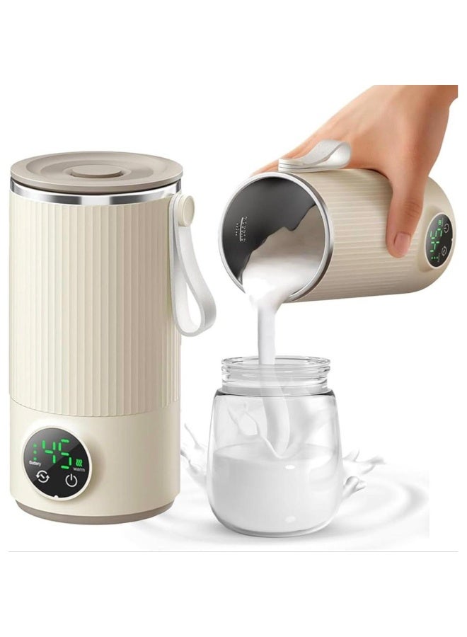 Tradeo Rechargeable Insulated Magnetic Mixing Cup with Temperature Control & Auto Stirring - Image 1