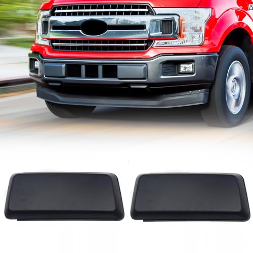 KARPAL Front Bumper Guards Pads End Caps Cover Insert Compatible With 2018 2019 2020 Ford F150 Replaces JL3Z17E810AB - Image 1