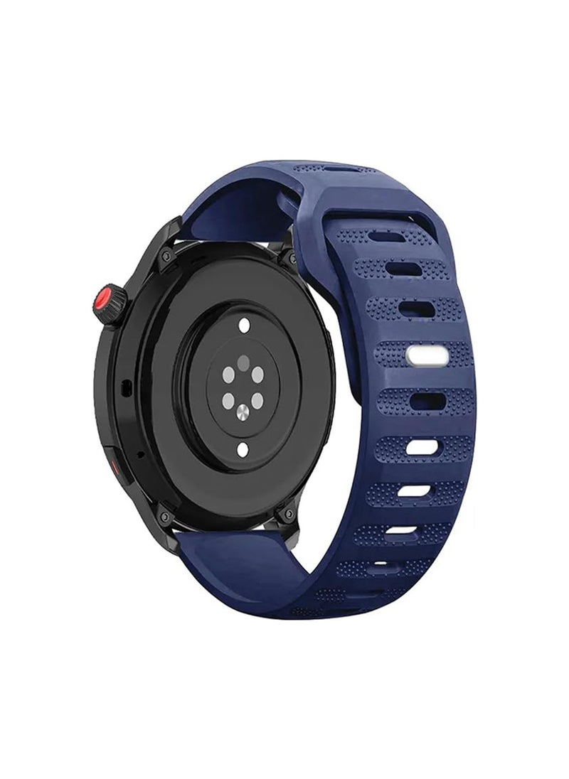 Generic - 22mm Sports Strap Compatible with Huawei Watch GT3/GT3 Pro 46mm/GT2/GT 46mm/GT2 Pro/GT2e/GT Runner/Huawei Watch 3/3 Pro, Soft Silicone Replacement Strap Watch Strap Men Women - Image 1