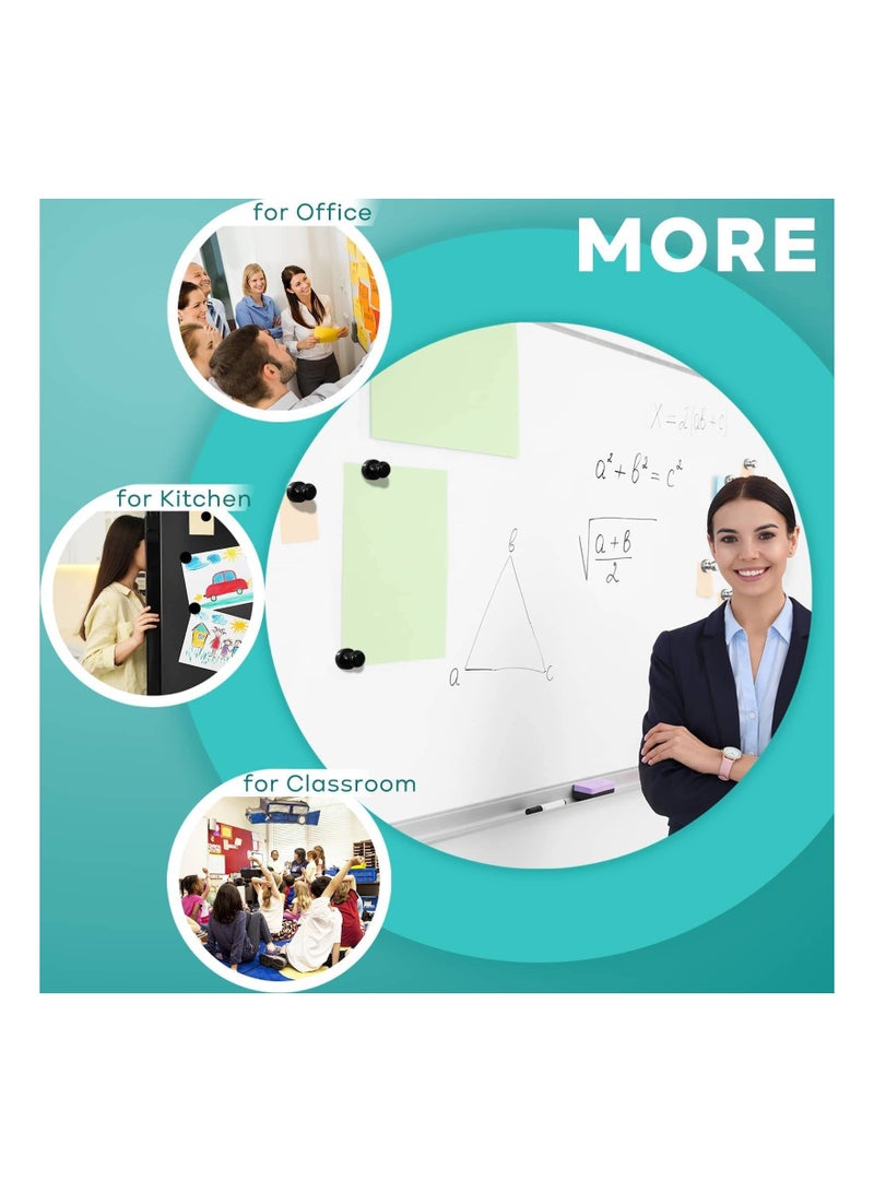 SYOSI 12pcs Metal Magnetic Pushpin Magnetic Pushpin Fridge Magnets - Image 4