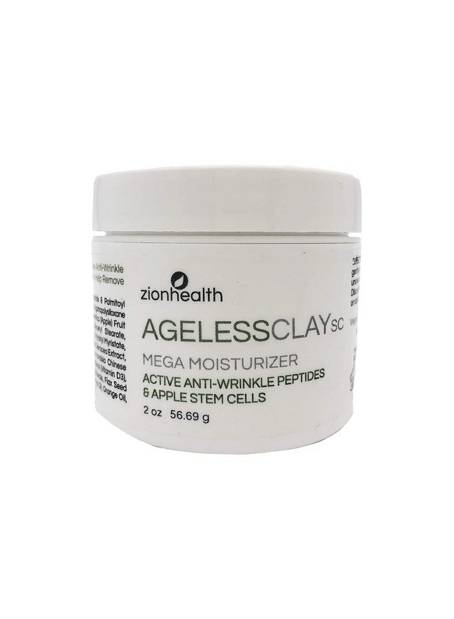 Adama Minerals Ageless Clay Anti Wrinkle Creamsc Zion Health 2 Oz Cream - Image 2