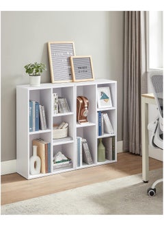 Chulovs 5 cube Bookcase, Wooden Bookshelf with 5 Compartments, Floor Standing Storage Unit for Files, Decor, In Study, Living Room, Bedroom  - Image 4