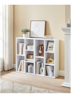 Chulovs 5 cube Bookcase, Wooden Bookshelf with 5 Compartments, Floor Standing Storage Unit for Files, Decor, In Study, Living Room, Bedroom  - Image 5