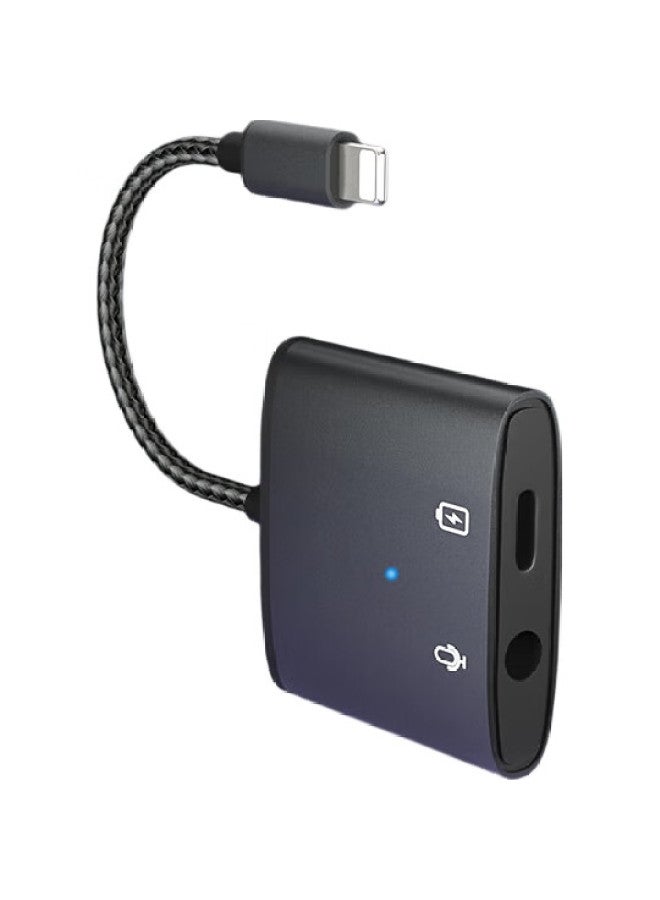 Dooseyuon Deyu, Apple Earphone Adapter Two-In Charging And Music Listening, For Iphone14 13Pro 11 12 8Plus Xs, Audio Converter Splitter Conversion Adapter, Sound Card, 3.5Mm - Image 2