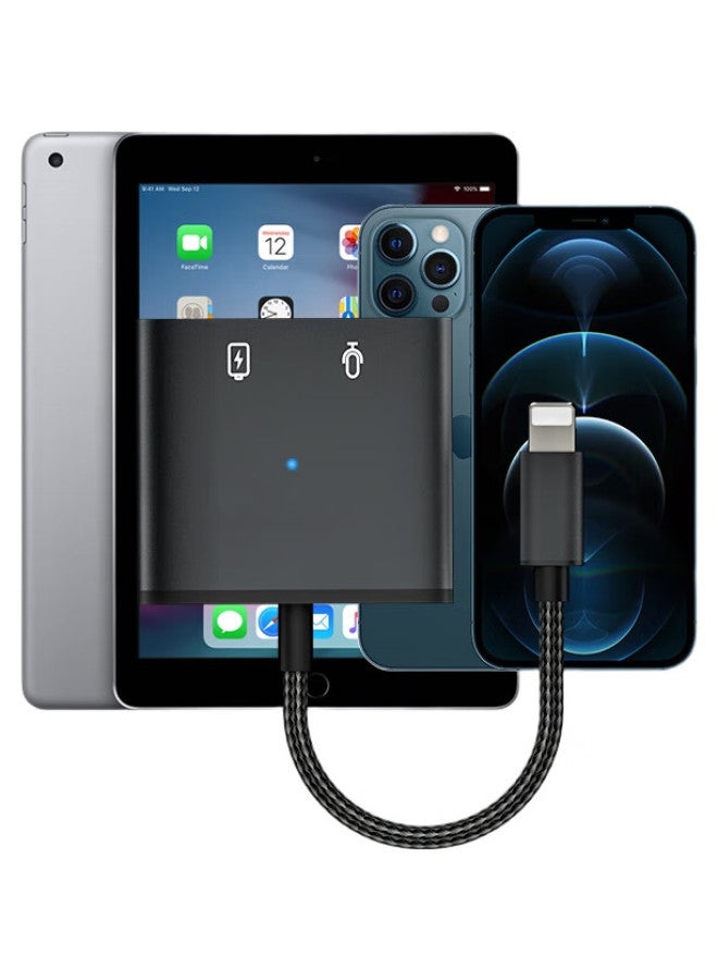 Dooseyuon Deyu, Apple Earphone Adapter Two-In Charging And Music Listening, For Iphone14 13Pro 11 12 8Plus Xs, Audio Converter Splitter Conversion Adapter, Sound Card, 3.5Mm - Image 3