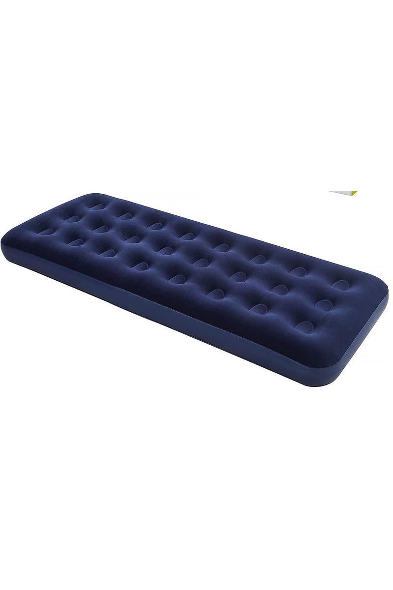 Single Size Air Mattress Inflatable Bed, Blow Up Mattress Camping Sleeping Pad Size190x74x22cm - Image 1