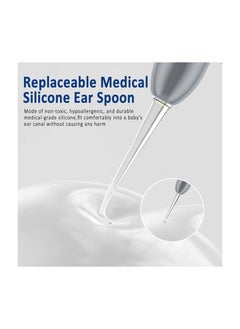 ARNOTEC Ear Wax Removal Tool with LED Light, Rechargeable Ear Cleaner Set with Tweezer for Babies & Adults, Medical-Grade Silicone Ear Spoon, Safe and Hygienic Ear and Nose Cleaning Kit  - Image 2
