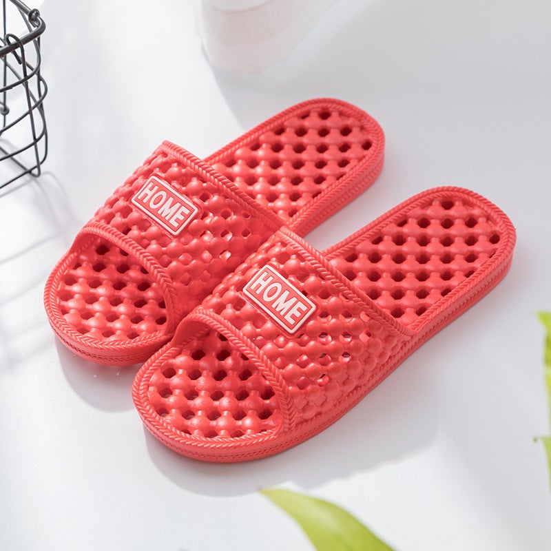 Comfortable Non-Slip Home Shoes Bright red 