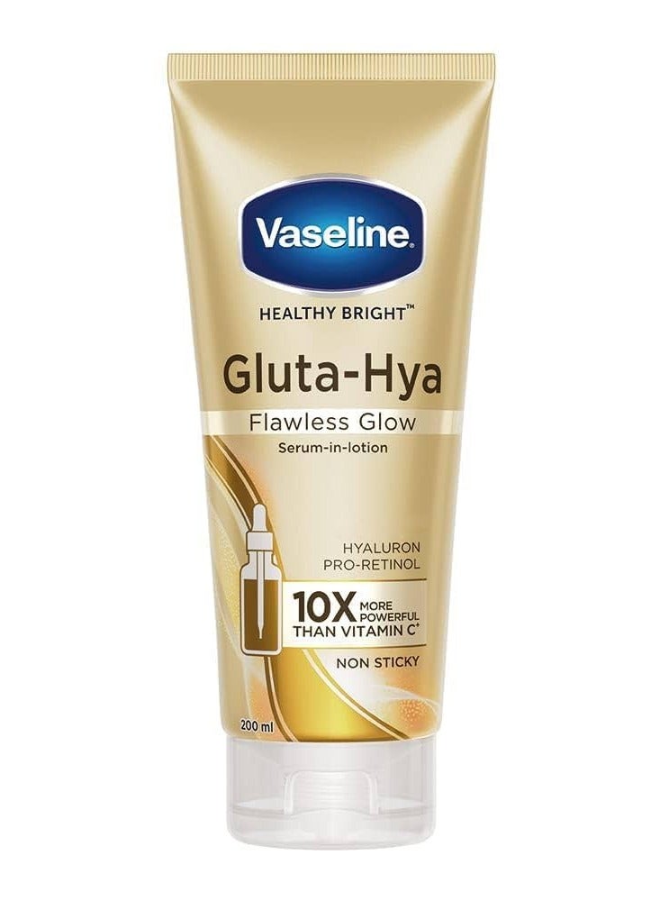 Vaseline Healthy Bright Gluta-Hya Flawless Glow Serum-In-Lotion 330 ML