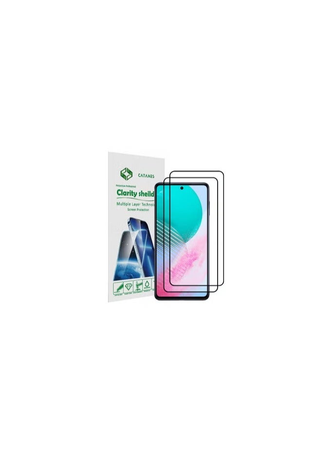 CATANES 2 Pack For Samsung Galaxy M54 5G Screen Protector Tempered Glass Full Glue Back - Image 2