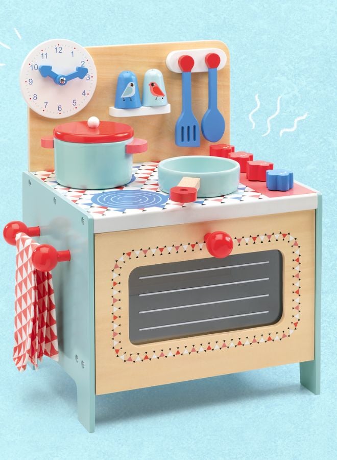 DJECO Blue Cooker Kitchen Set - Image 1