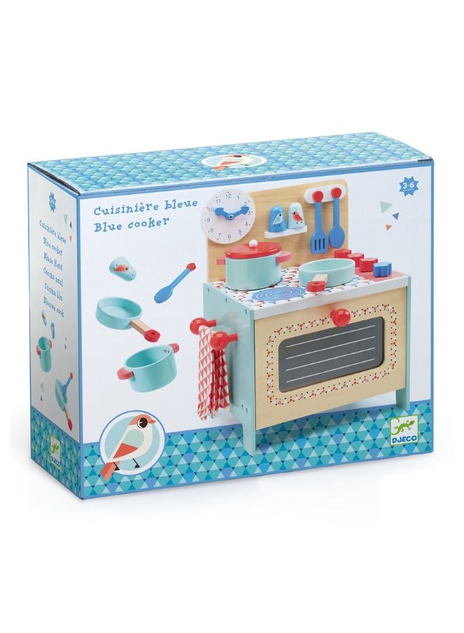 DJECO Blue Cooker Kitchen Set - Image 2