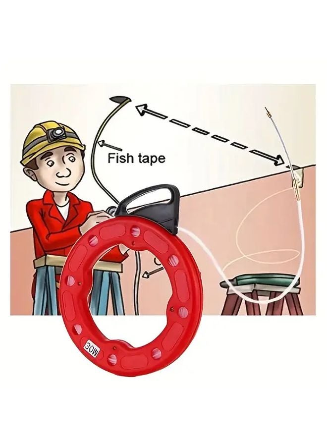 Professional Cable Puller Tool 1181 Inch Heavy Duty Construction Ergonomic Handle - Image 2