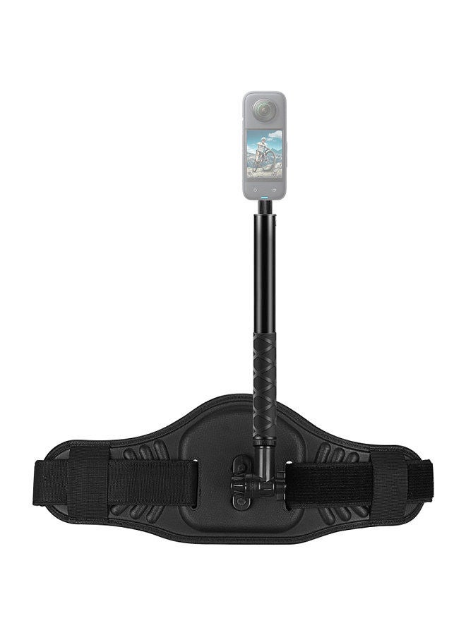 PULUZ PULUZ Waist Belt Mount Strap + Adjustable Selfie Stick Replacement for GoPro Hero 11/10/9/8/OSMO Pocket/ Insta360 ONE/X/X2/X3 Action Cameras - Image 2