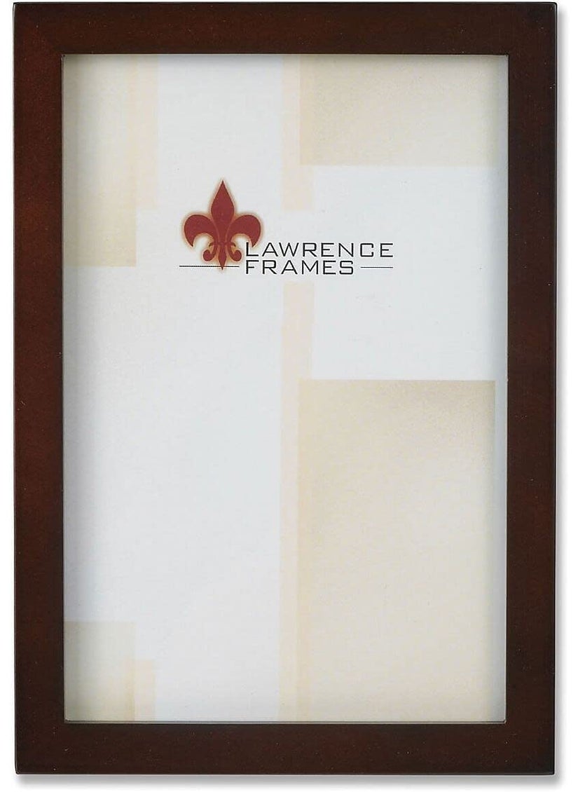 Lawrence Frames Lawrence 755982 8-Inch x 12-Inch Wooden Espresso Picture Frame 