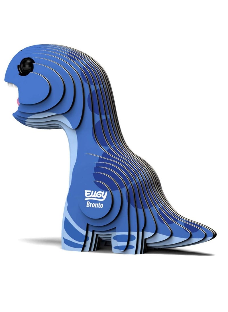 EUGY 3D Bronto Puzzle - Easy-to-Assemble Dinosaur Craft for Kids and Collectors - Image 3