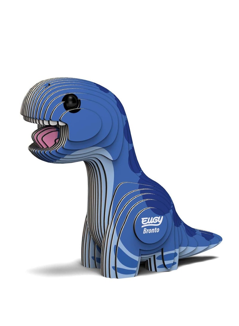 EUGY 3D Bronto Puzzle - Easy-to-Assemble Dinosaur Craft for Kids and Collectors - Image 1