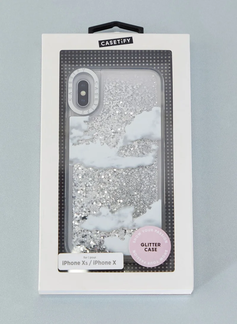 Casetify iPhone XS/X Glitter Phone Case