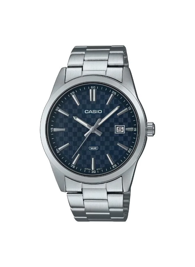 كاسيو Men's Stainless Steel Analog Watch MTP-VD03D-2AUDF - 41 mm