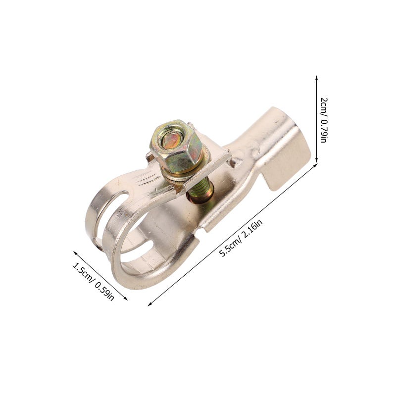 Aluminum Alloy Car Battery Terminal Clamps 2pcs Quick Disconnect Ends for Cars Trucks - Image 3