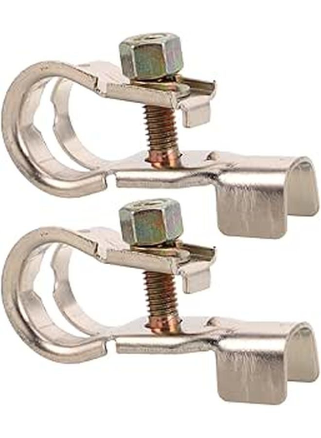 Aluminum Alloy Car Battery Terminal Clamps 2pcs Quick Disconnect Ends for Cars Trucks - Image 1