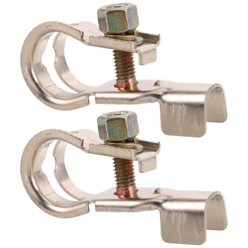 Aluminum Alloy Car Battery Terminal Clamps 2pcs Quick Disconnect Ends for Cars Trucks - Image 2