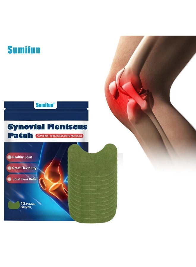 Sumifun Meniscus Synovial Pain Relief Patch 12pcs,Knee Joint Pain Arthritis Massage Sticker. - Image 2