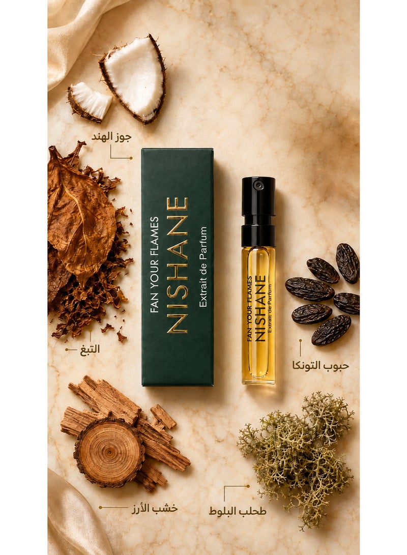 Nishane Nishani Fan Your Flames Extra De Parfum 2ml - Image 2
