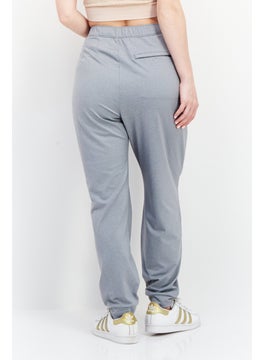 Fourlaps Women Sportswear Fit Training Pant, Grey  - Image 3