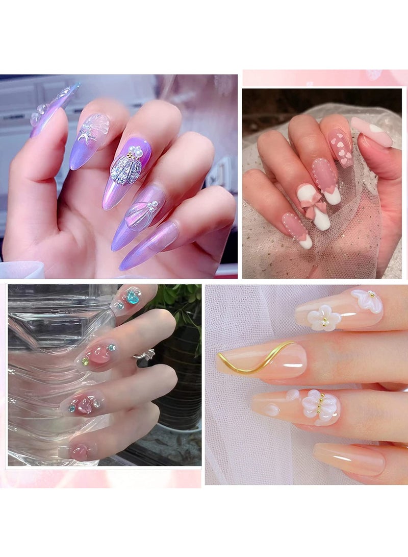 SYOSI جل بناء النحت الصلب للأظافر، جل نحت الأظافر، جل بناء صلب غير لاصق للأيدي، جل تمديد الأظافر الصلب المحسن، جل نحت ثلاثي الأبعاد لتصميم فن الأظافر - Image 3