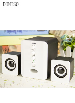 3-Pieces Set Of USB Computer Speakers with Bass Boost，For Laptop/Desktop Computer - pzsku/ZA6E8F11D7089BFCF96B2Z/45/1750912625/55c2e7f0-f7a8-4ab2-b8d6-9d7ee14b8943