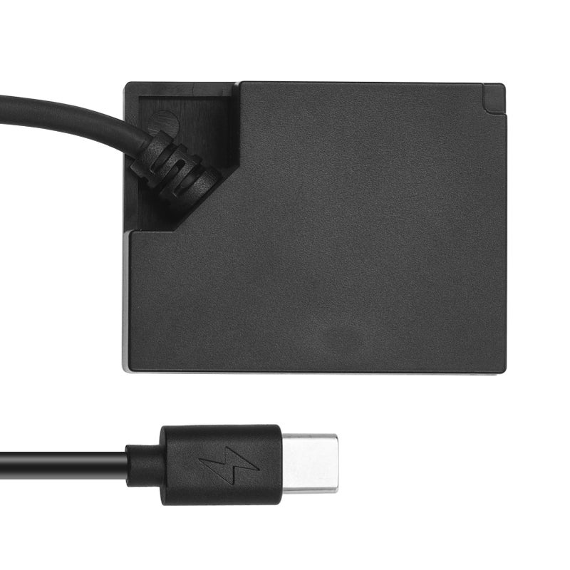 NP-W126 Dummy Battery USB-C Coupler Adapter Dummy Battery Coupler with USB Type-C Spring Power Cable Replacement for Fujifilm X100F X100V X-S10 X-Pro3 X-E3 X-A2 X-A5 X-A7 X-T1 X-T2 X-T3 X-T4 - Image 2