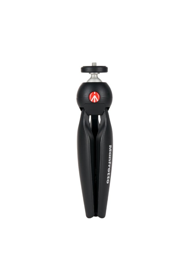 Manfrotto - Manfrotto Pixi 2 Mini Tripod with Smartphone Clamp (Black) - Image 1