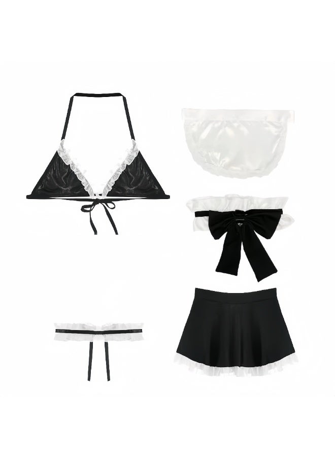 Sellcy french lingerie set,black color. - Image 1