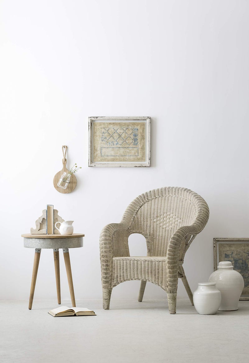 Creative Co-op Small Round White Terracotta Cachepot - Image 4