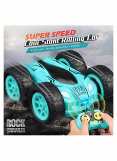 Y&D Mini Stunt RC Cars Toy 4WD 2.4Ghz Remote Control Car Double Sided Rotating Vehicles 360 Degree Roll Charging Fall Resistant for Boys And Girls Birthday  - Image 2