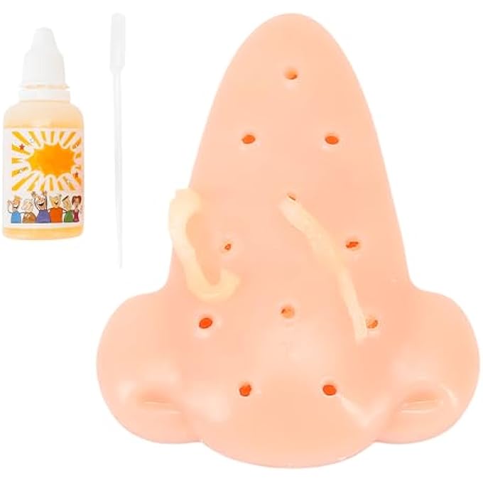 KH866 Pimple Popper Toy, Squeeze Pops Toy Acne Toys Nose Popping Stress Relief Novelty With 30Ml Additive Solution - Image 1