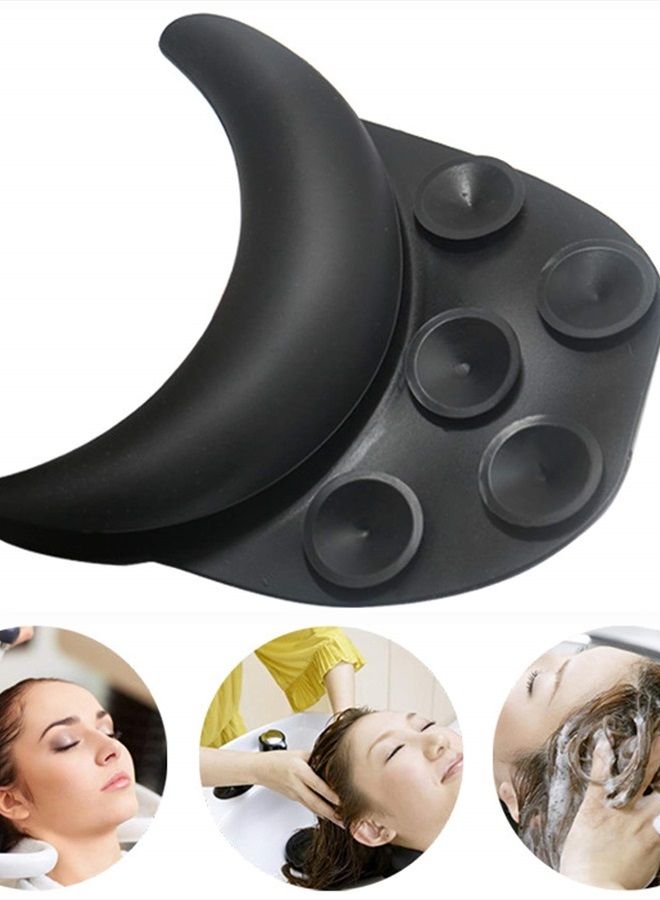 WUWEOT Salon Gel Neck Rest Cushion, Non-slip Silicone Shampoo Bowl Neck Pillow, Hair Washing Sink Basin Tool for Salon and Home - Image 2