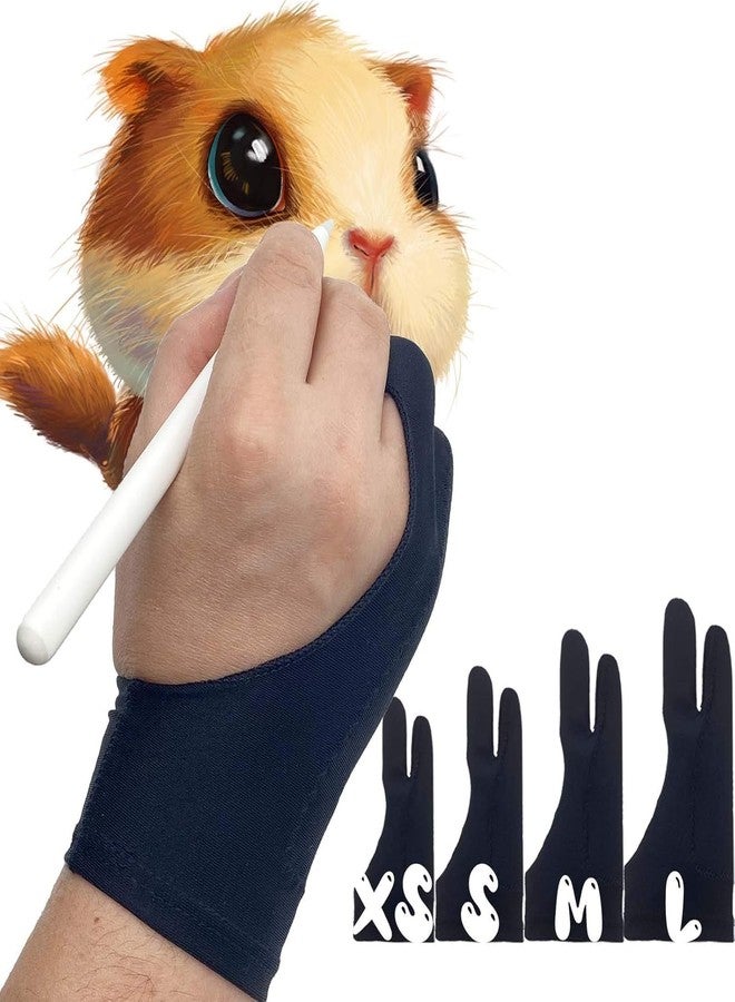 ARROLLIANT Artist Drawing Glove | Digital Art Palm Rejection Glove for iPad & Drawing Tablets | Fits Left & Right Hand | Size-S, Pack of 1 - Image 1