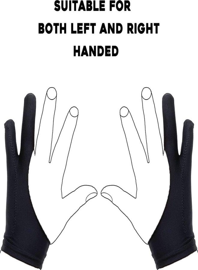 ARROLLIANT Artist Drawing Glove | Digital Art Palm Rejection Glove for iPad & Drawing Tablets | Fits Left & Right Hand | Size-S, Pack of 1 - Image 3